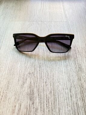 quay australia top shelf black square retro y2k sunglsses eyewear NEW